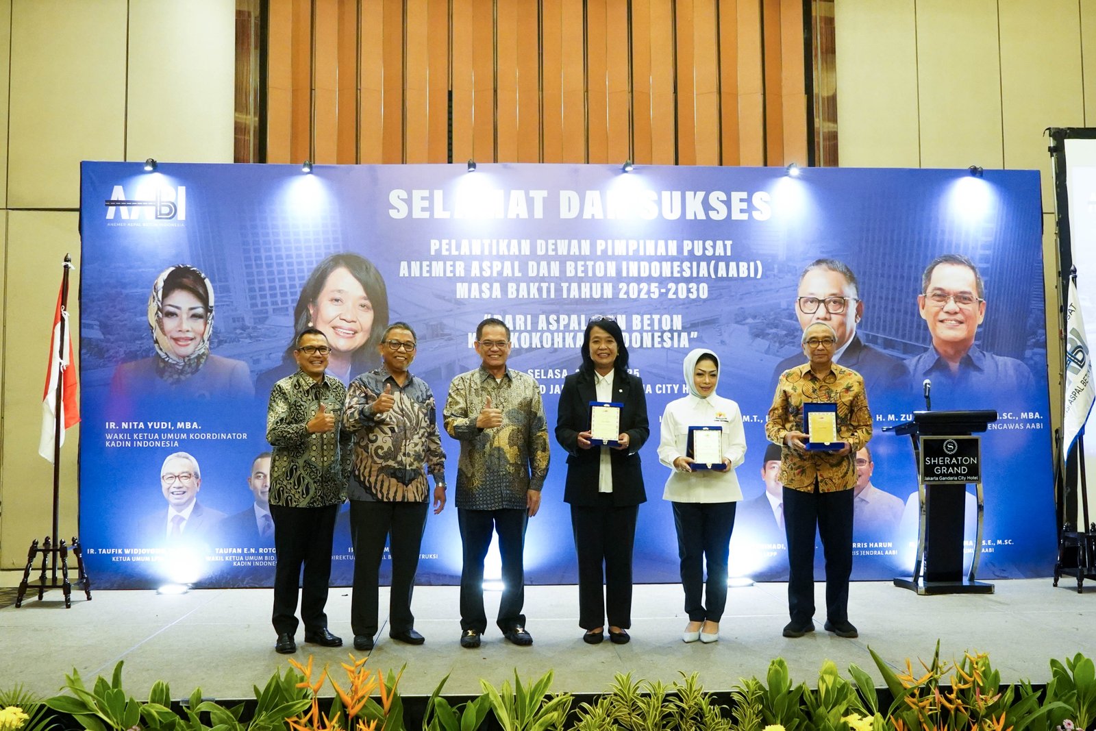 Pelantikan Dewan Pimpinan Pusat AABI Masa Bakti 2025-2030
